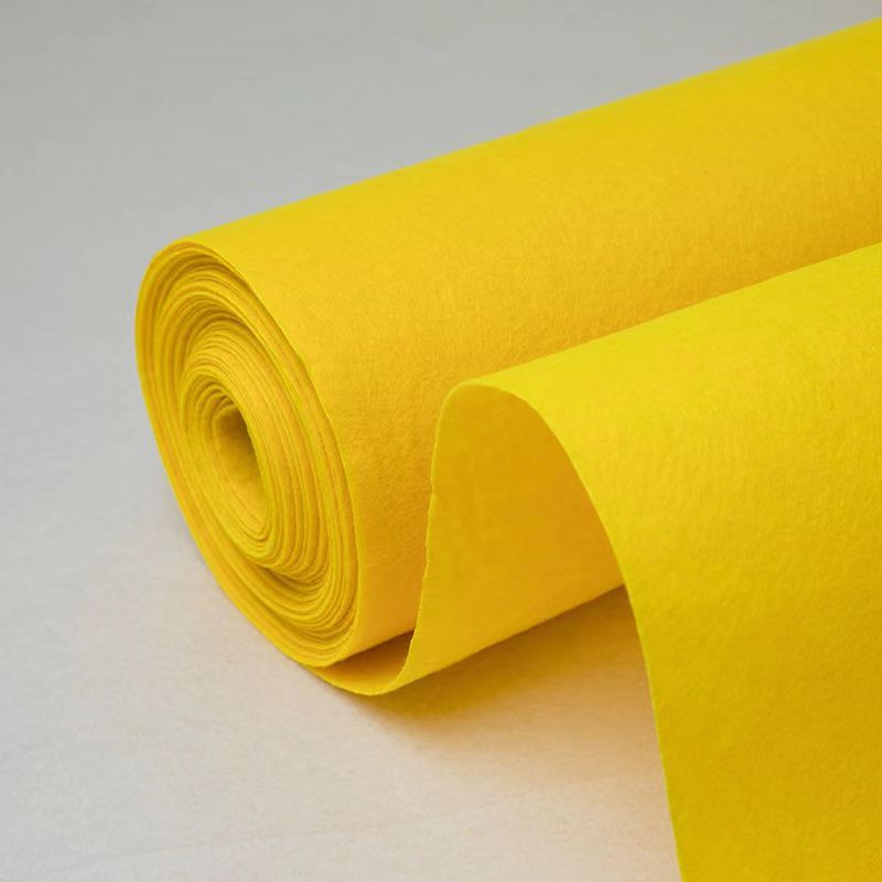 Home Textiles Exhibition - Düğün Kutlama Sahnesi için Sarı Tek