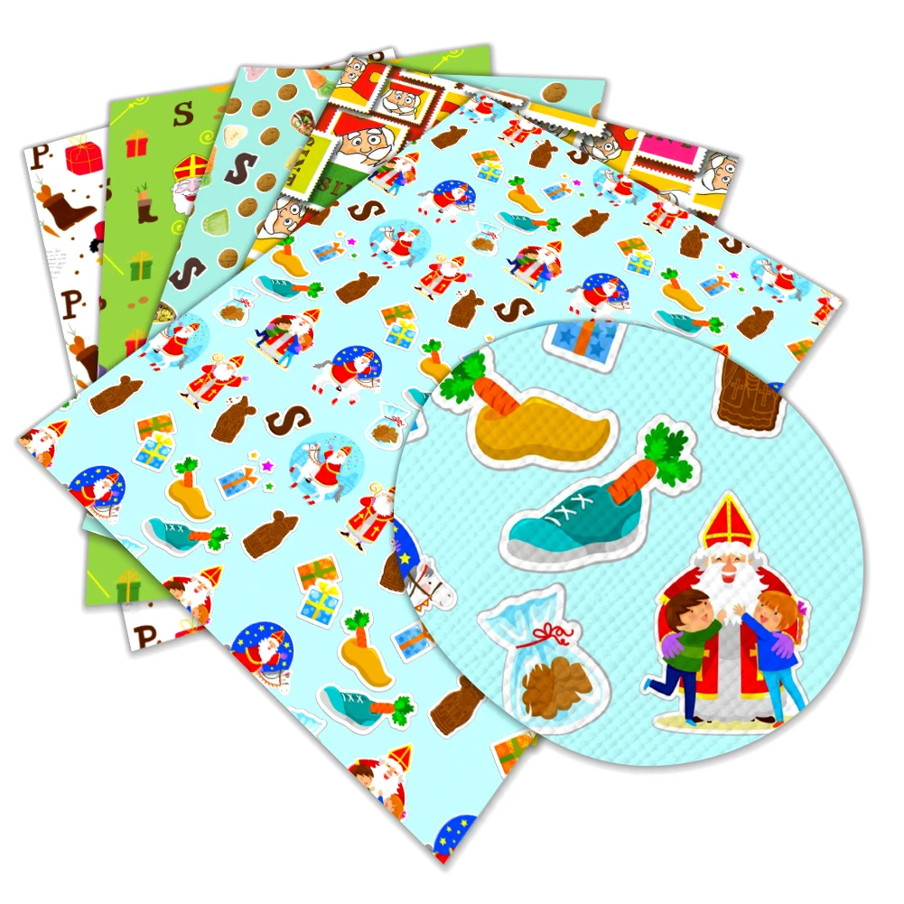 Home Textiles Netherlands - 22x30 cm Karikatür Sinterklaas Noel Hollanda