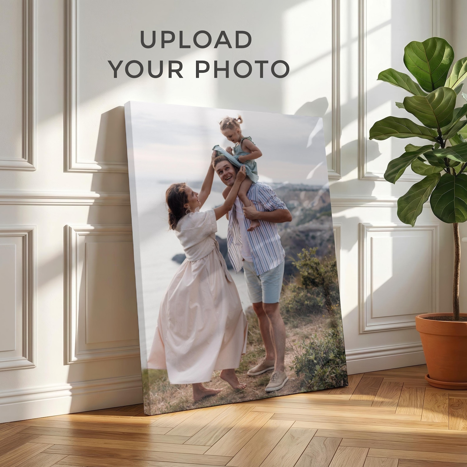Home Textiles & Decorations - Kişiye Özel Fotoğraf Kanvası, Özel Aile