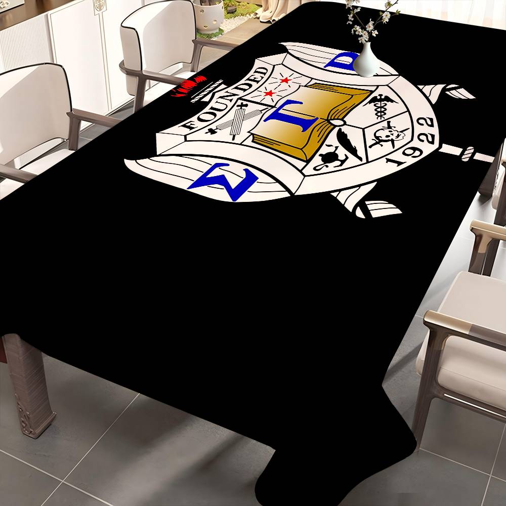 Home Textiles Today News - Sigma Gamma Rho LOGO Masa Örtüsü