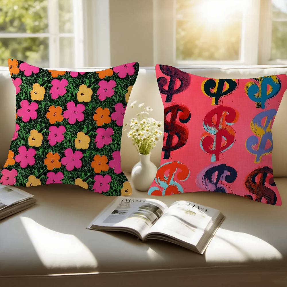 A-Andy W-Warhol Sanat Yastık K - Home Art Textiles incelemesi ve fiyatı