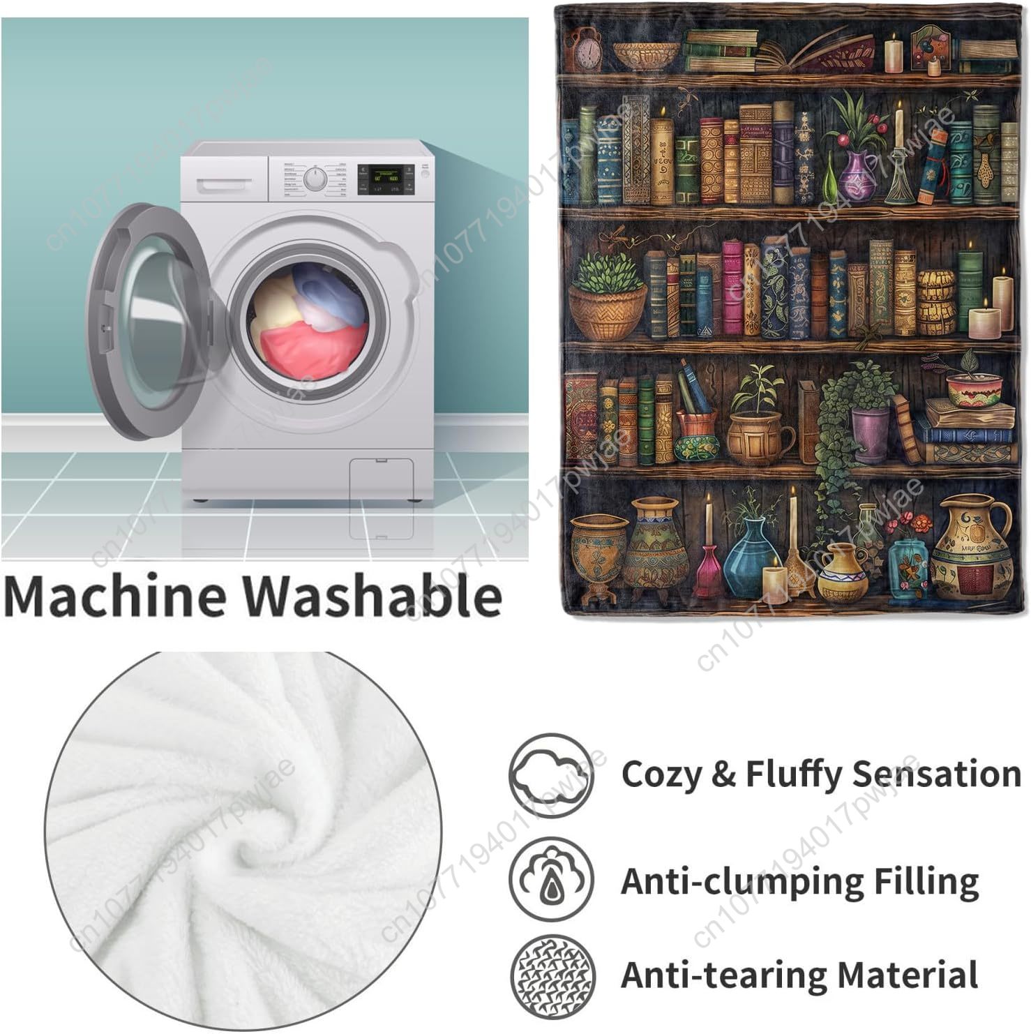 Antika Kitaplar ve Dekorlu Vin - Home Textiles & Decorations incelemesi ve fiyatı
