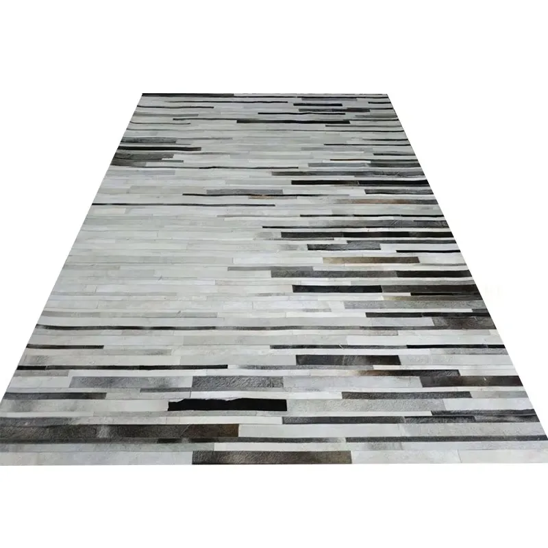 İthal Gri Çizgili Sığır Derisi - Home Textiles Importers In Usa incelemesi ve fiyatı