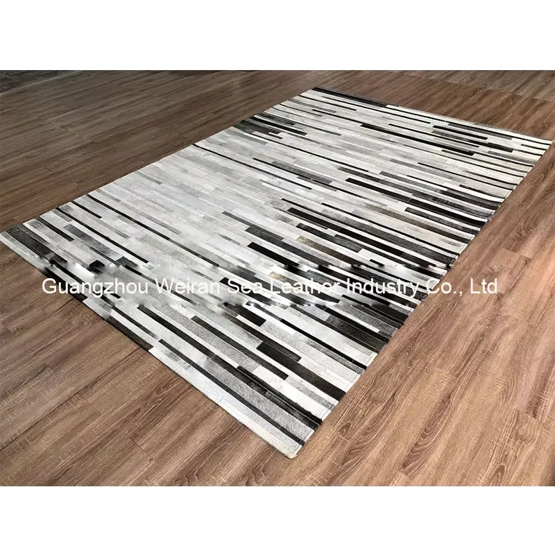 İthal Gri Çizgili Sığır Derisi - Home Textiles Importers In Usa incelemesi ve fiyatı