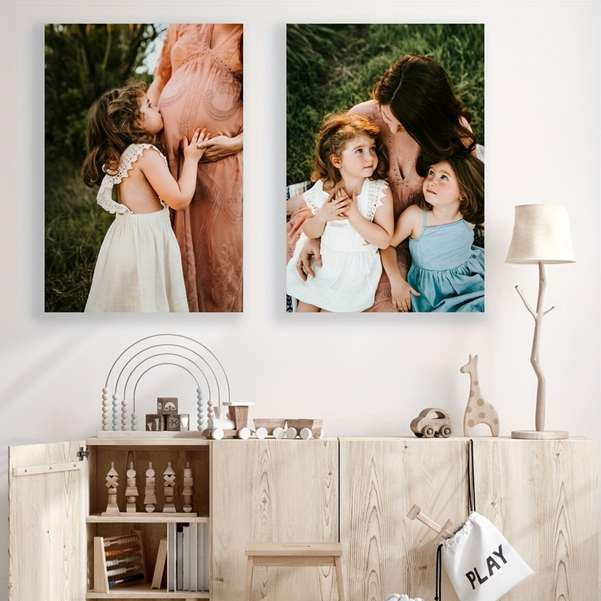 Kişiselleştirilebilir Duvar Sa - Home Art Textiles incelemesi ve fiyatı
