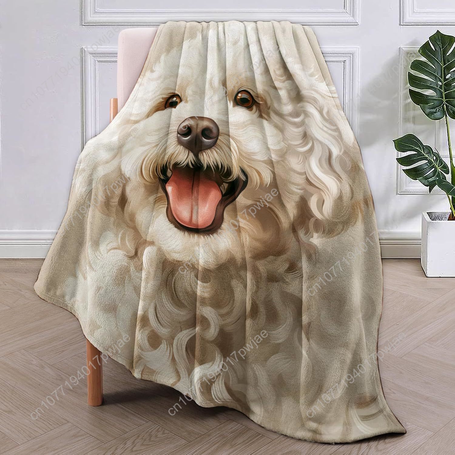 Neşeli Kaniş Portre Battaniyes - Home Textiles & Decorations incelemesi ve fiyatı