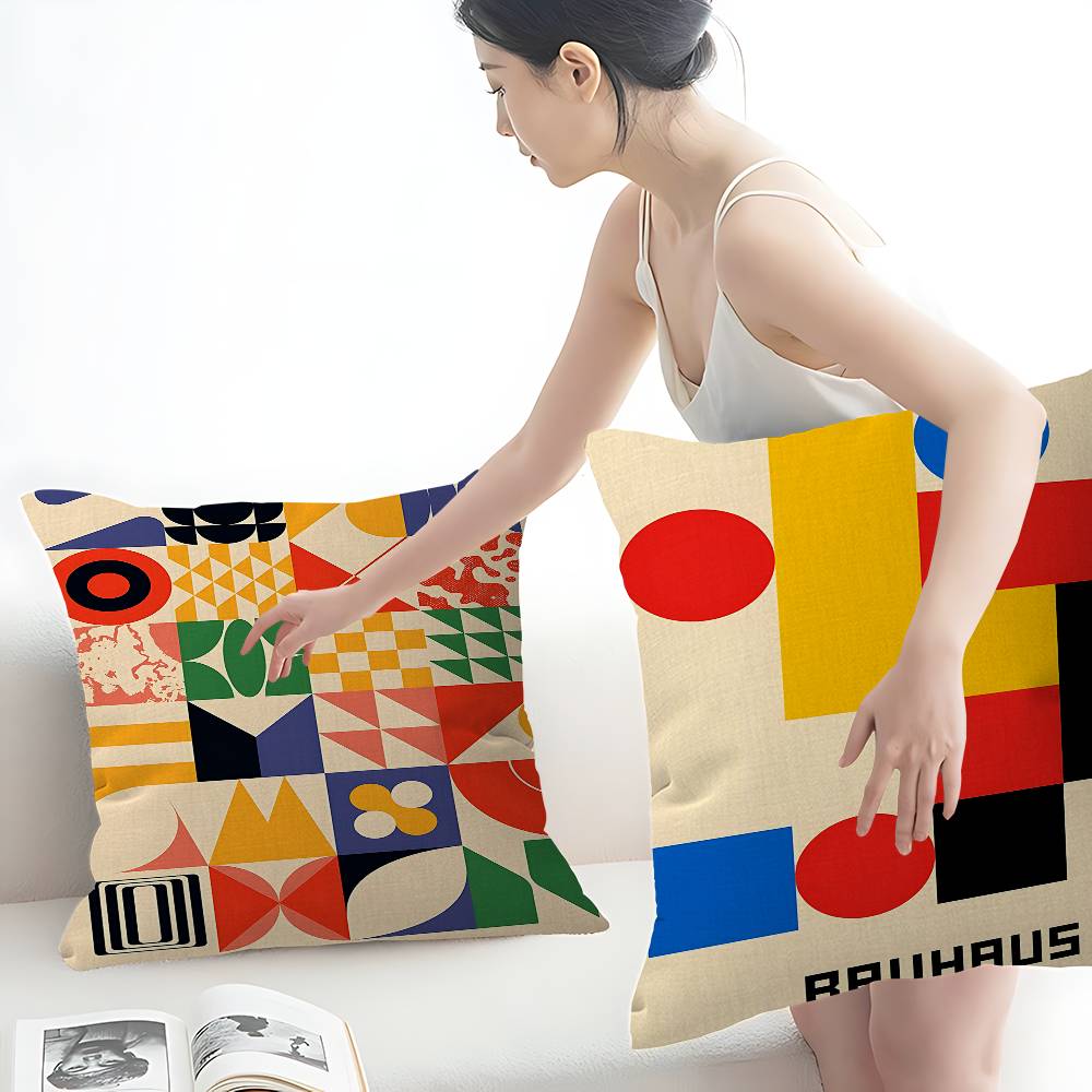 Soyut Bauhaus Sergisi Minder Ö - Home Textiles Exhibition incelemesi ve fiyatı